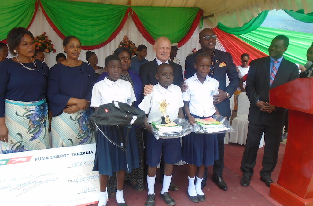 Road Safety Activities with Primary Schools in Tanzania