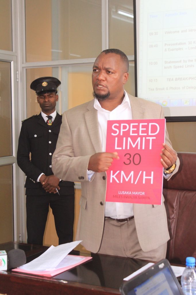 Safe school area infrastructure and 30 km/h advocacy in nine countries in Africa