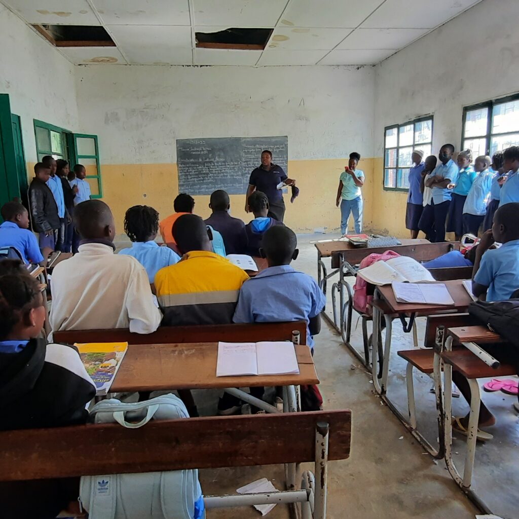 Amend Team Engagement with school children in Mozambique