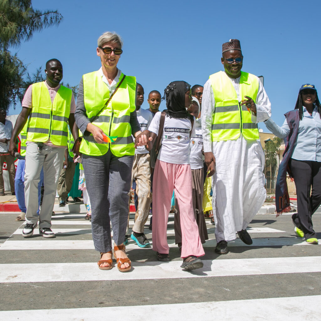 Ribbon-cutting ceremony for new infrastructure in Saint-Louis