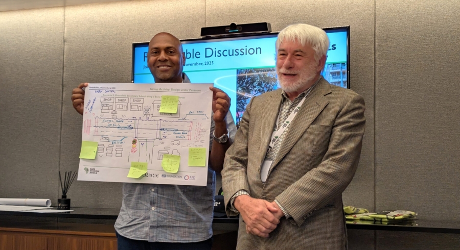 Safe Schools Africa Roundtable - consultants presenting