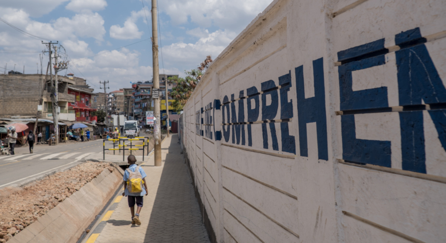 École Kayole One, Nairobi – après les interventions d'Amend