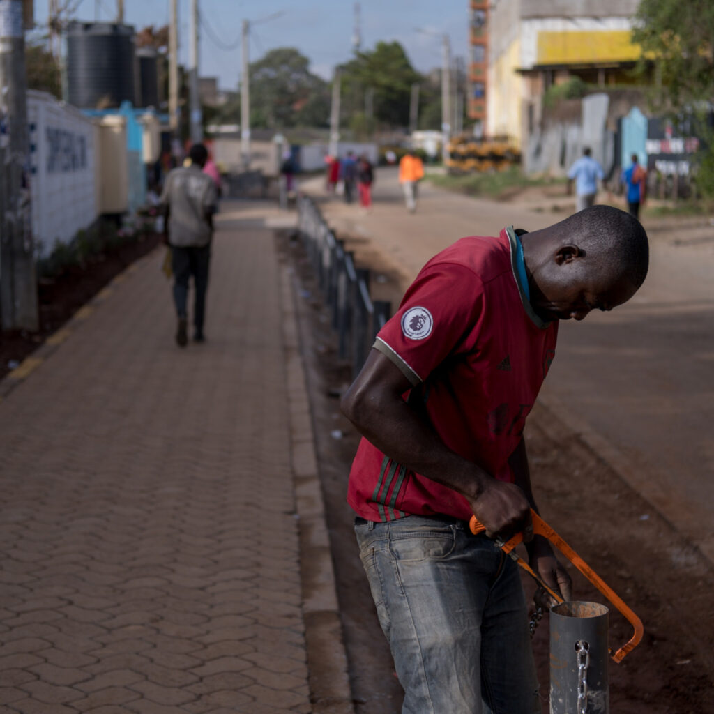 Infrastructure improvements in Nairobi
