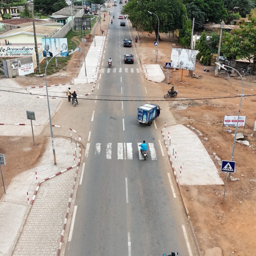 Primary School TSF Bassa - after road safety improvements